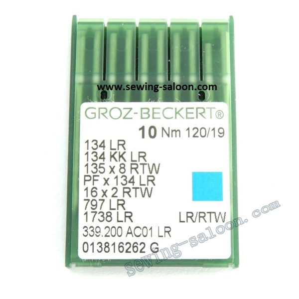 Голки Groz-Beckert 134 LR для шкіри (10шт)