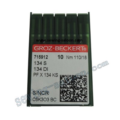 Голки Groz-Beckert 134 S для шкіри (10шт)