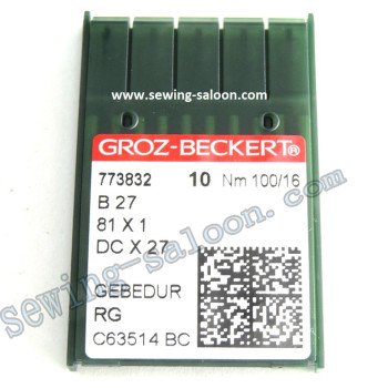 Иглы Groz-Beckert B-27 RG GEBEDUR (10шт)