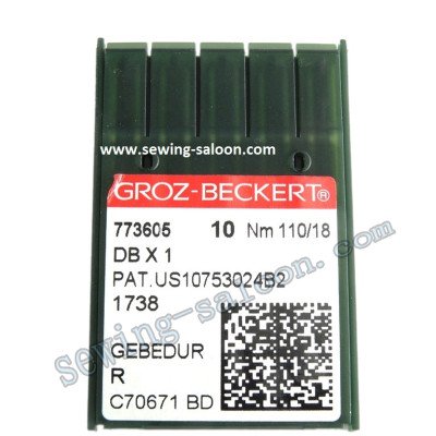 Иглы Groz-Beckert DBx1 R GEBEDUR (10шт)