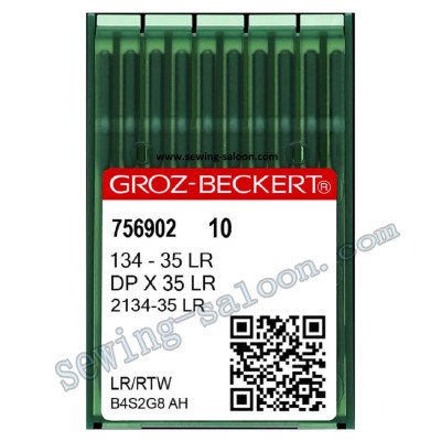 Голки Groz-Beckert DPx35 LR для шкіри (10шт)