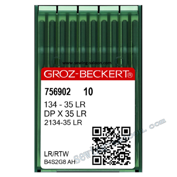 Голки Groz-Beckert DPx35 LR для шкіри (10шт)