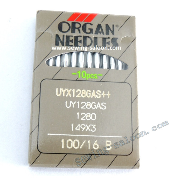 Иглы Organ промышленные UYx128GAS (10шт)