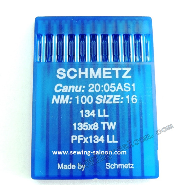 Иглы Schmetz 134 LL для кожи (10шт)