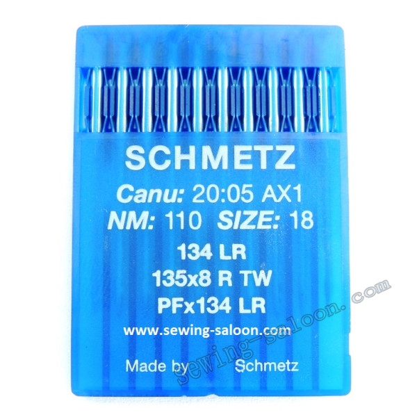 Голки Schmetz 134 LR для шкіри (10шт)