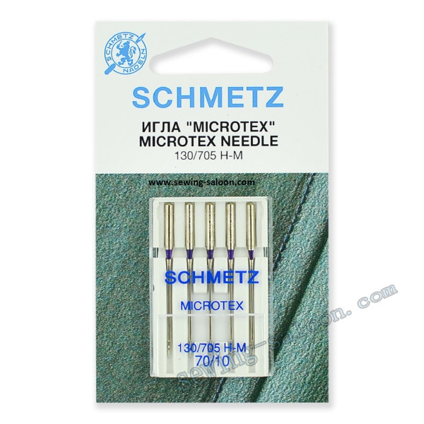 Голки Schmetz Microtex №70
