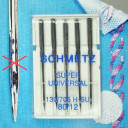 Голки Schmetz супер універсал з покриттям антиклею №80 