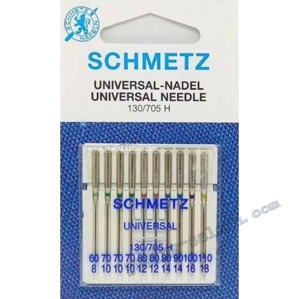 Иглы Schmetz универсальные ассорти 10шт. №60-110