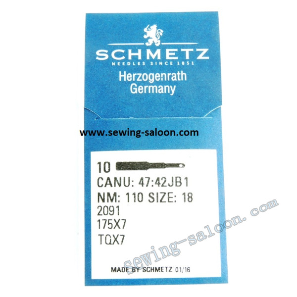 Голки Schmetz TQx7 для гудзикової машини (10шт)