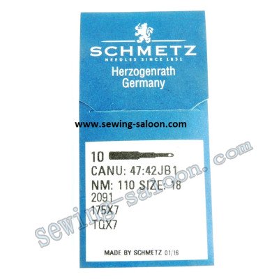 Голки Schmetz TQx7 для гудзикової машини (10шт)