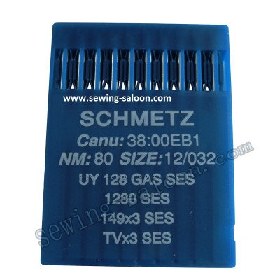 Иглы Schmetz UY 128 GAS SES для плоскошовных машин 10шт