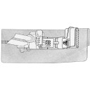 Лапка для подгибки края H10832