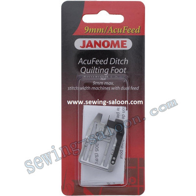 Сменная лапка Janome 202-103-006 Acufeed для квилтинга (для машин с зигзагом 9 мм)