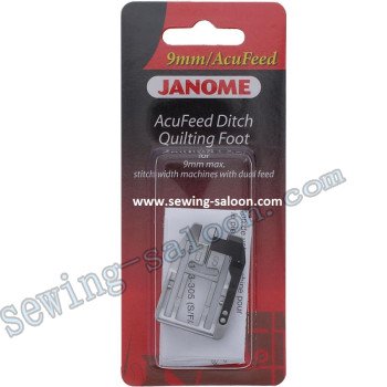 Сменная лапка Janome 202-103-006 Acufeed для квилтинга (для машин с зигзагом 9 мм)