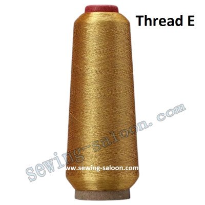 Металізована вишивальна нитка 150D/2 Thread E