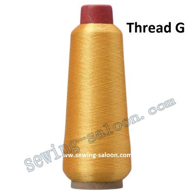 Металізована вишивальна нитка 150D/2 Thread G