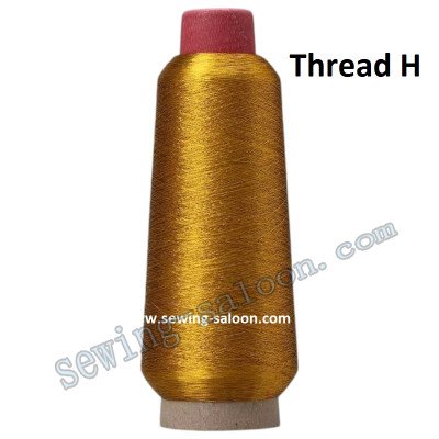 Металізована вишивальна нитка 150D/2 Thread H