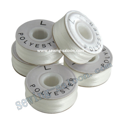 Нижняя нитка BOBBINS вышивальных машин (белая)