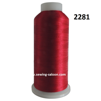 Нитка для вышивки SAKURA 120D/2 (4000 ярдов) 2281