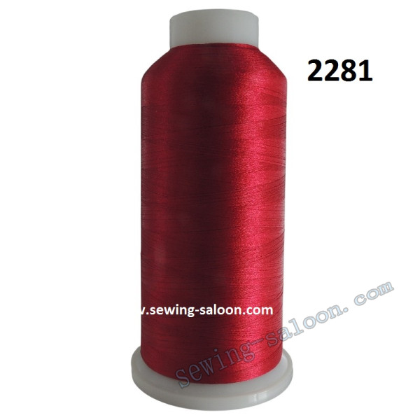 Нитка для вышивки SAKURA 120D/2 (4000 ярдов) 2281