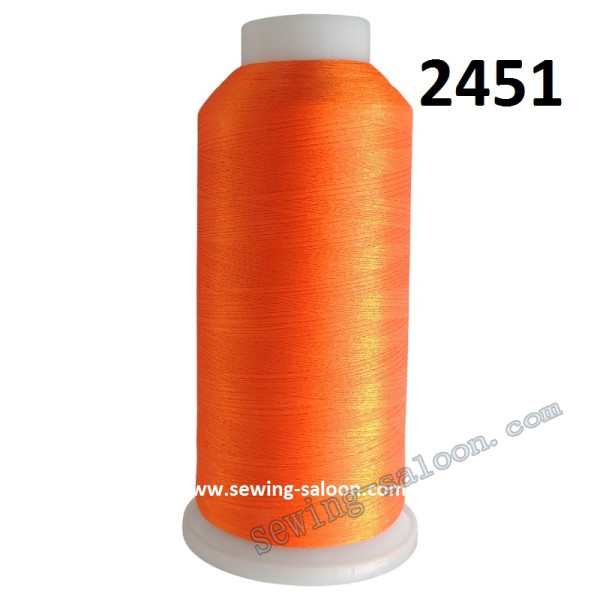 Нитка для вишивки SAKURA 120D/2 (4000 ярдів) 2451