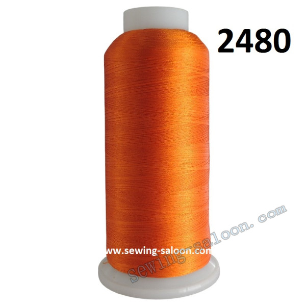 Нитка для вышивки SAKURA 120D/2  (4000 ярдов) 2480