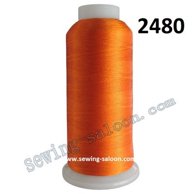 Нитка для вышивки SAKURA 120D/2  (4000 ярдов) 2480