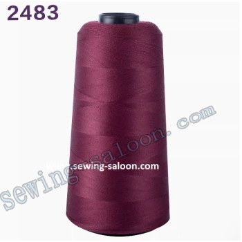 Нитка текстурована бургунді 70гр (2483)