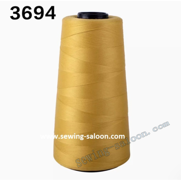 Нитка текстурована жовтий 70гр (3694)