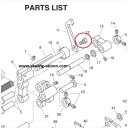 Винт крепления верхнего ножа Janome 1200D