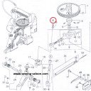 Винт привода рычага игловодителя GK26-1A