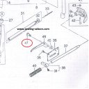 Винт рычага подъема лапки GK26-1A