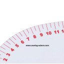 Портновское лекало 12-232 для проймы (разметка до 32см)