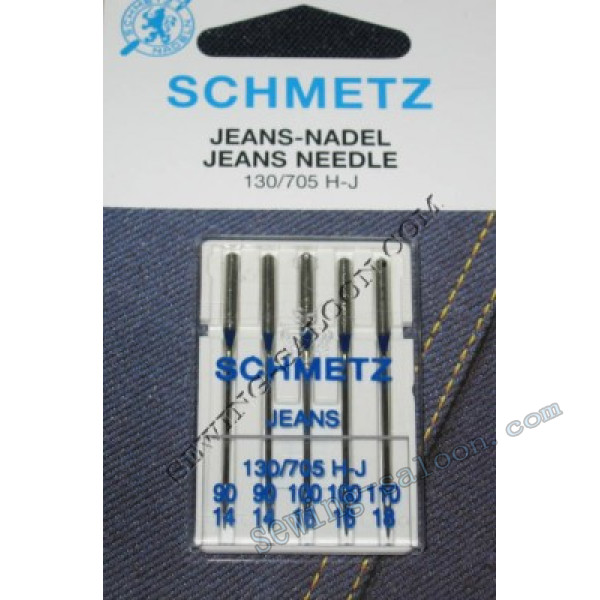 Иглы Schmetz джинс №90-110