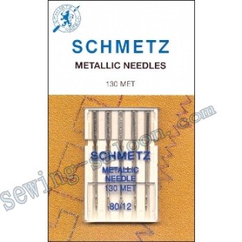 Иглы Schmetz вышивальные Metallic №80