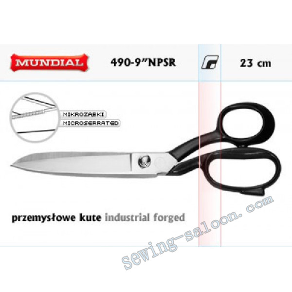 Ножницы MUNDIAL 490-9 NPSR