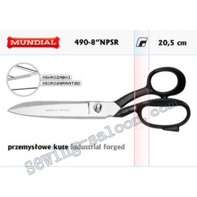 Ножницы MUNDIAL 490-8 NPSR 