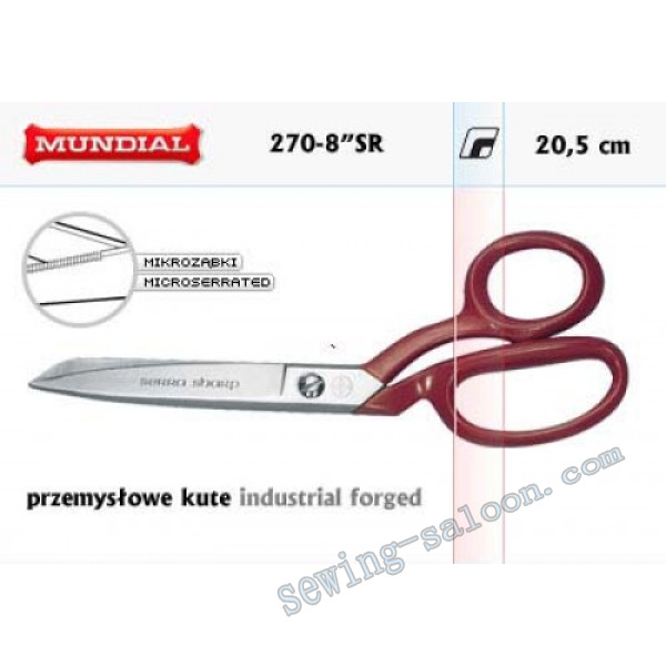 Ножницы MUNDIAL 270-8 SR
