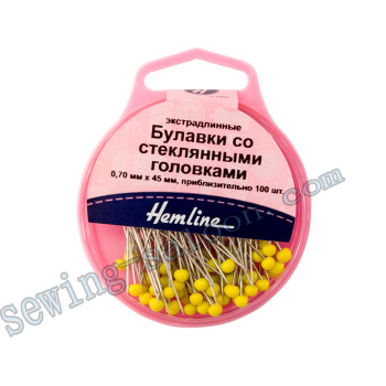 Булавки портновские для квилтинга экстрадлинные  (703.100)