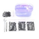 Комплект кнопок "Каппа" модель 201 (15 мм), 100 шт. с приспособлениями