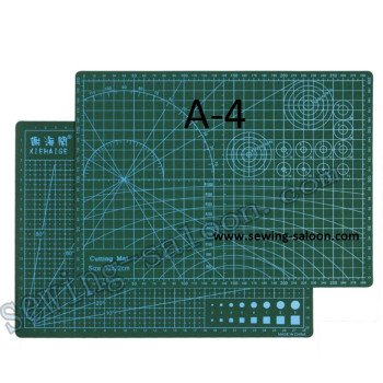 Килимок для розкрою А4, двосторонній (30*22 см)
