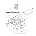 Крепление игольной пластины Janome MS 100